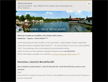 Tablet Screenshot of madarske-lazne.cz